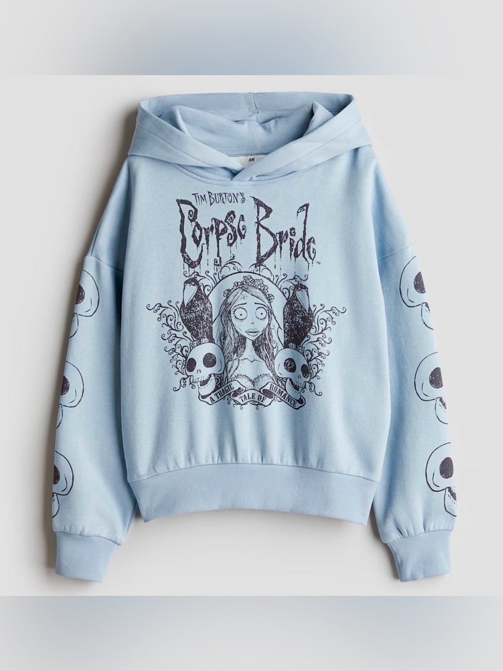 H&M Corpse Bride Hoodie 12/14 Kids